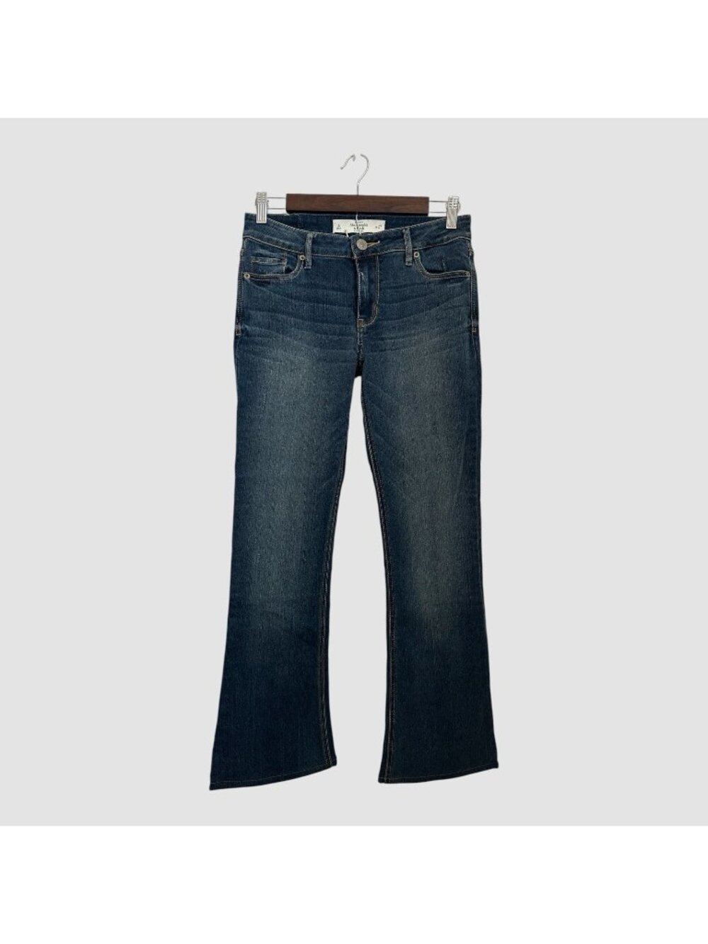 Abercrombie & Fitch Slim Flare Women’s Size 4 Blue Low Rise Medium Wash Jeans